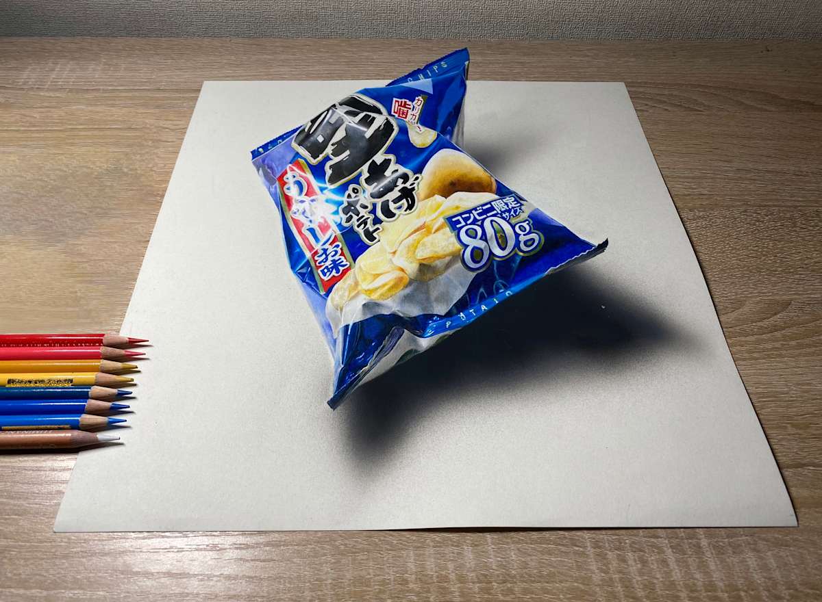 3D Series - Potato Chips by Taiki Shinohara, Image 2.