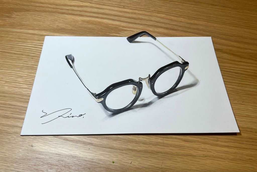 3D Series - Glasses by Taiki Shinohara 