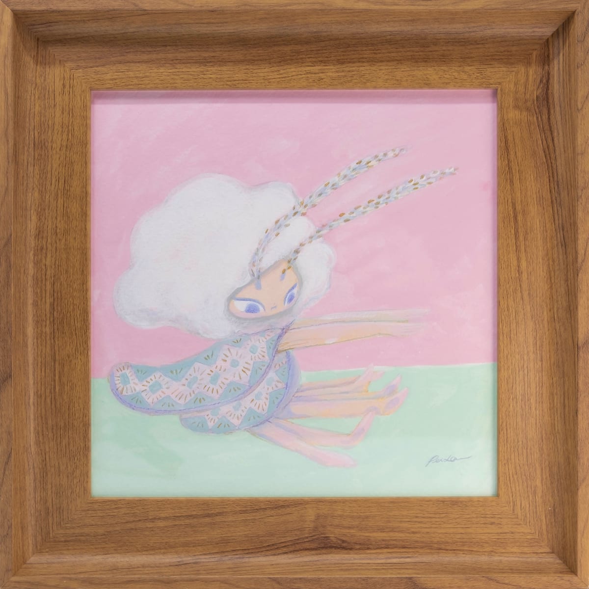 Moth Girl Waking Up by Pei Lam 