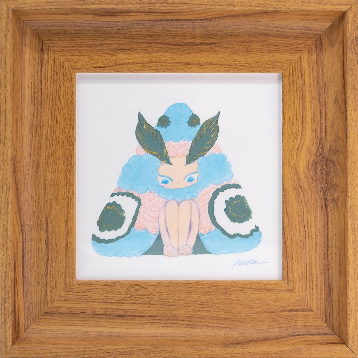 Sitting Moth by Pei Lam 