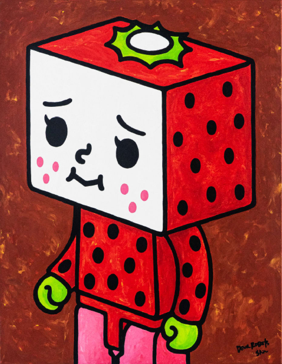 Strawberry To-Fu Kubrick by DEVILROBOTS 