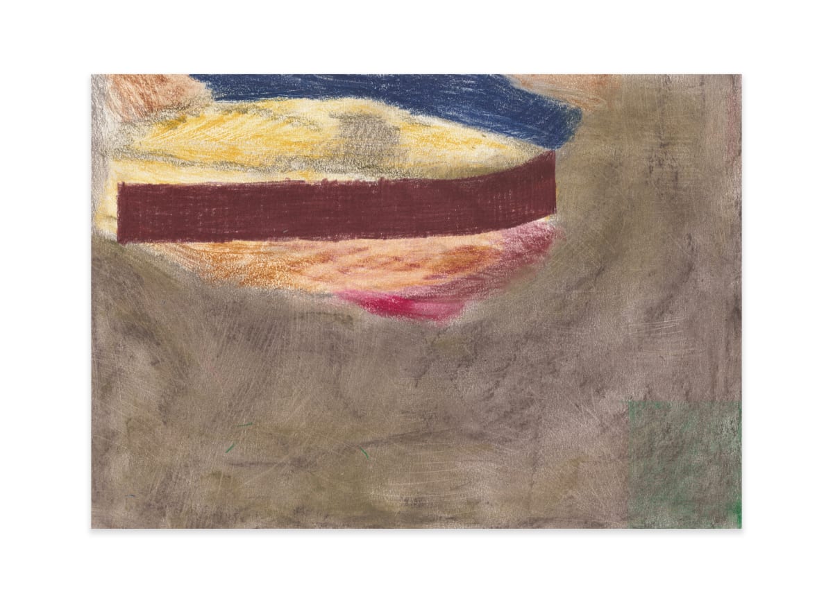 Cusa Drawing - Messiaen by Patrick Michael Fitzgerald  Image: Cusa Drawing - Messiaen, 2024, colour pencil and soft pastel on paper, 21 x 29.5 cm.