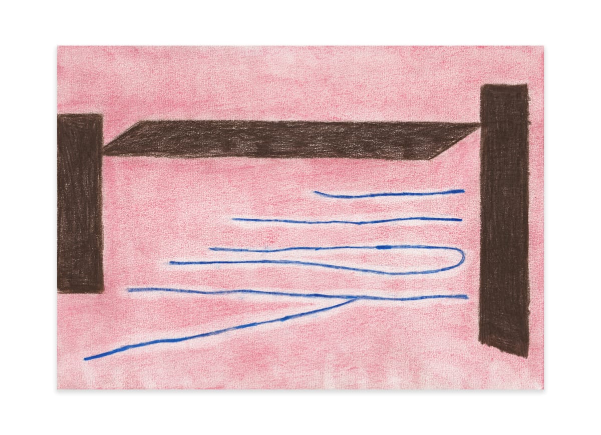 Cusa Drawing - Discovery by Patrick Michael Fitzgerald  Image: Cusa Drawing - Discovery, 2024, colour pencil and soft pastel on paper, 21 x 29,5 cm.
