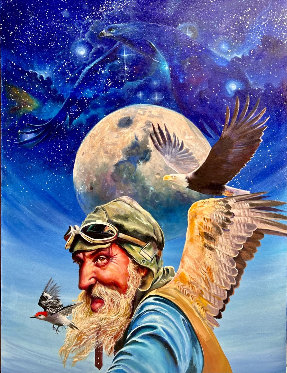 Poetry in Paint by Robert J Wilkens  Image: The journey of a life expressed in paint.