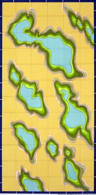Desert Recessed Lakes  by Lordy Rodriguez, Image 1.
