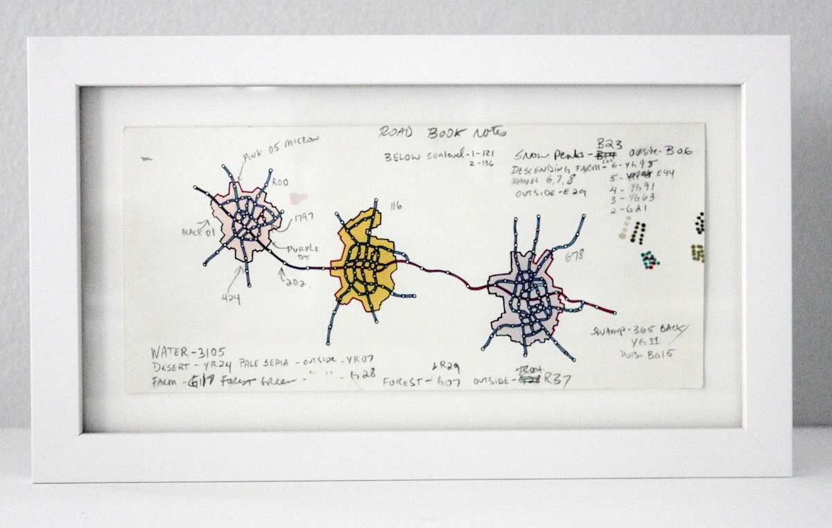 Road Book Notes Detritus by Lordy Rodriguez, Image 1.