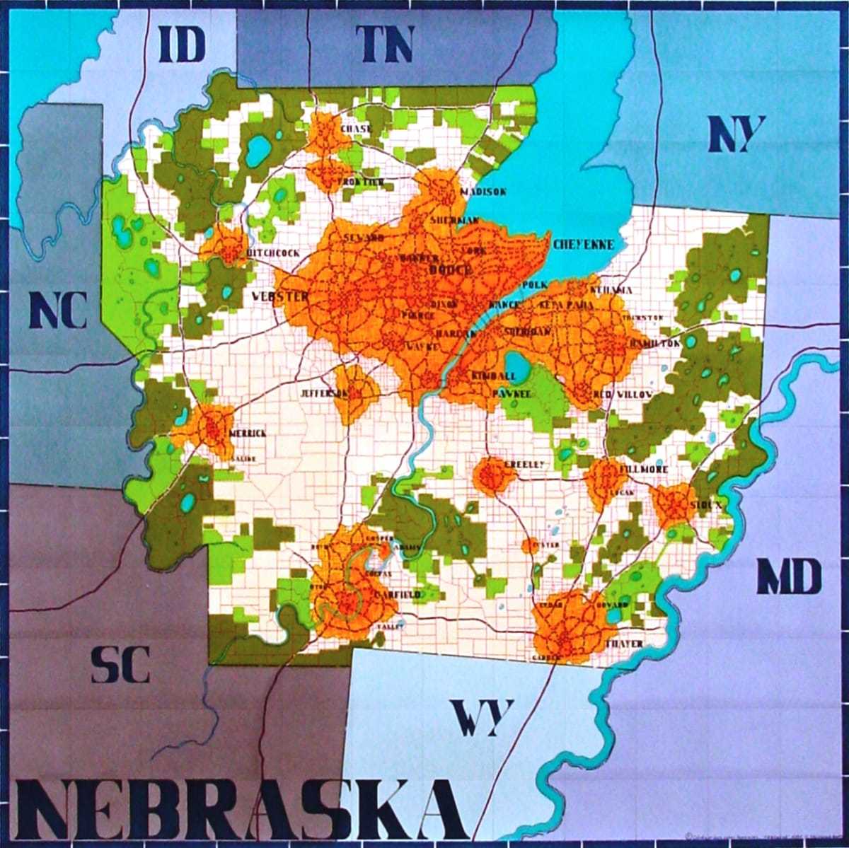 Nebraska by Lordy Rodriguez 