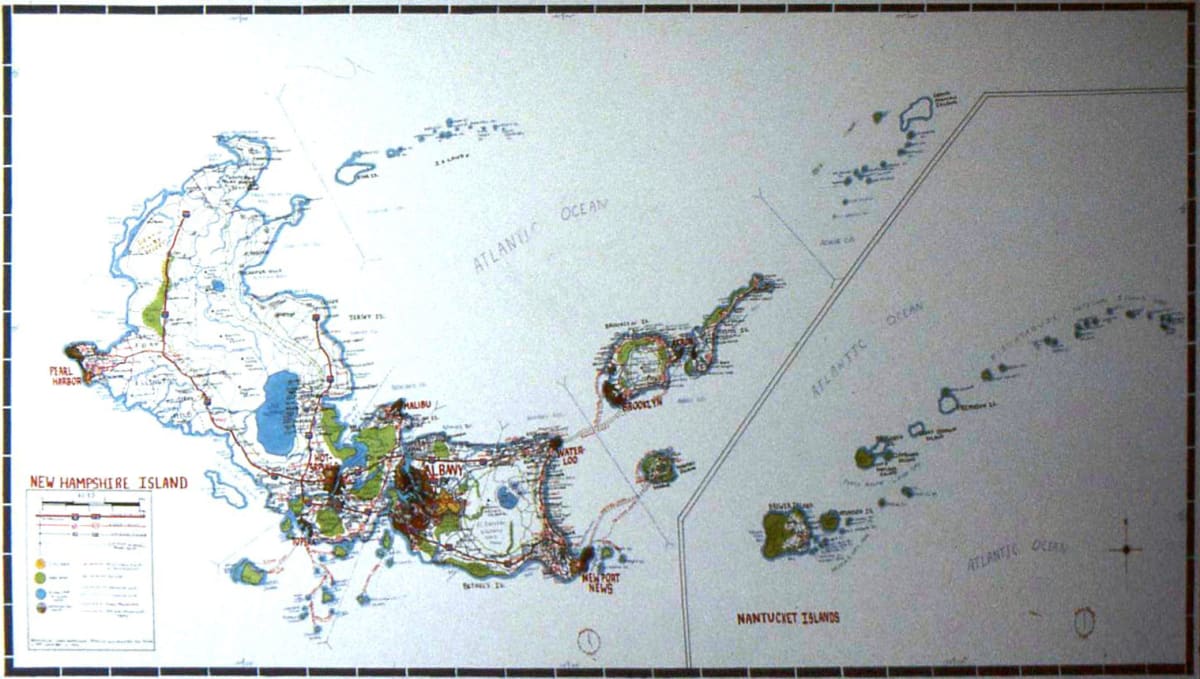 New Hampshire Island by Lordy Rodriguez 