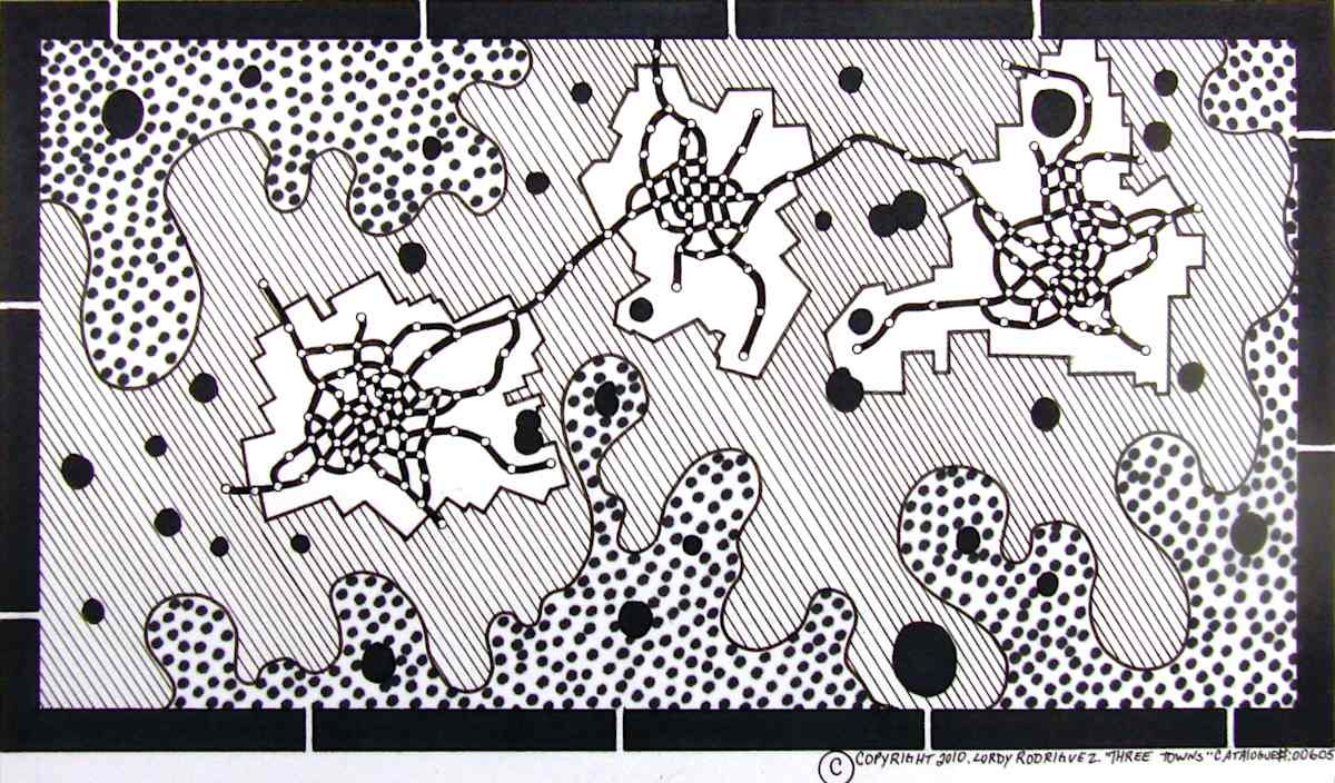 Three Towns by Lordy Rodriguez, Image 1.