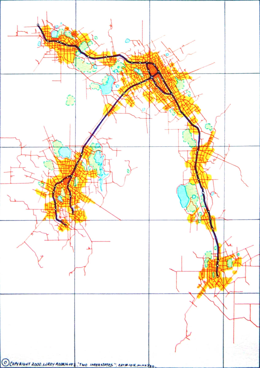 Two Interstates by Lordy Rodriguez 