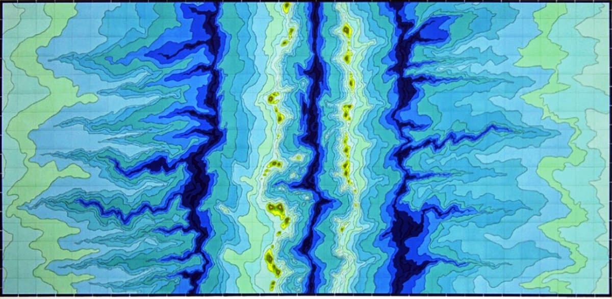 Underwater Trenches by Lordy Rodriguez 