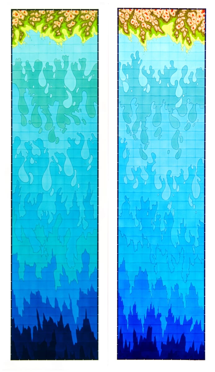 Untitled 276 (Diptych) by Lordy Rodriguez 