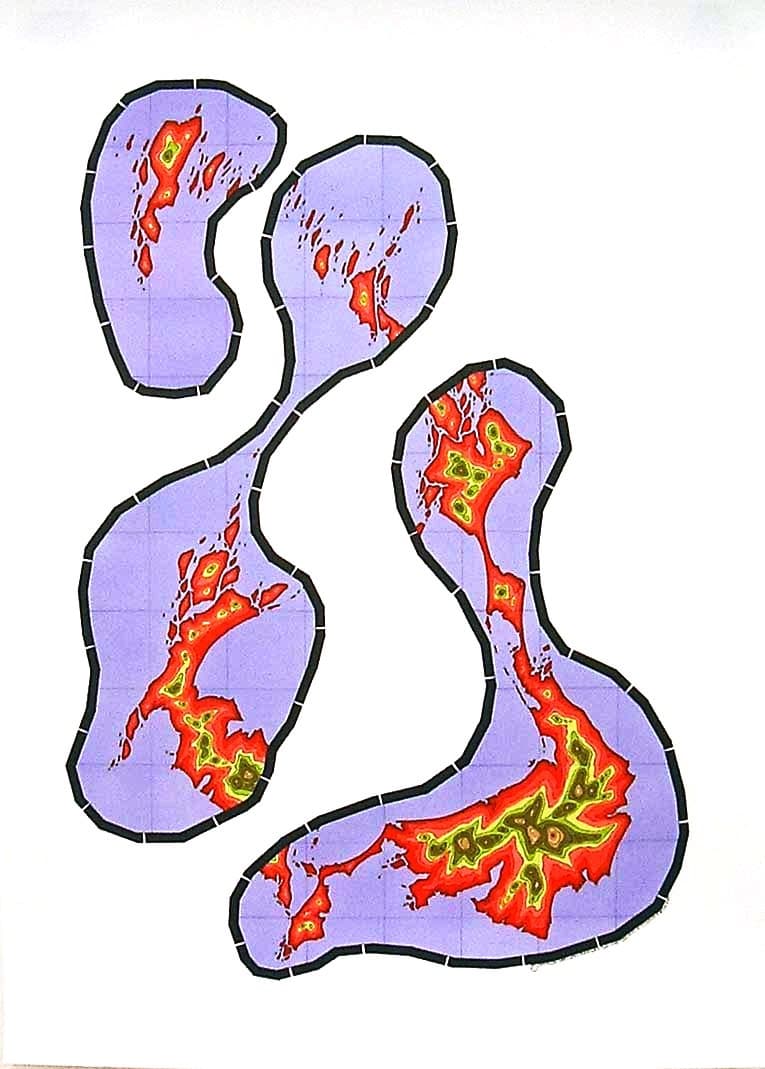 Untitled (Islands 007)  by Lordy Rodriguez, Image 1.
