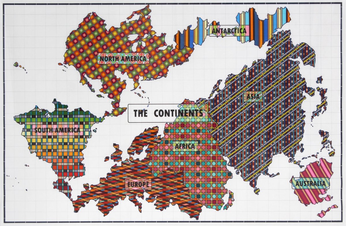 The Continents by Lordy Rodriguez 