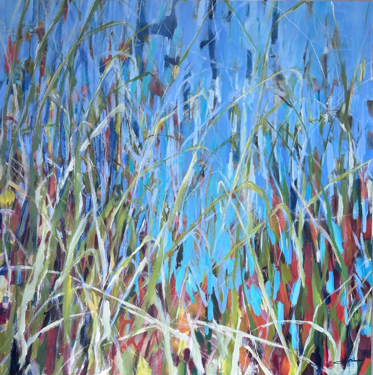 Array (w. metal gallery frame) by Janis Gosbee, Image 1.