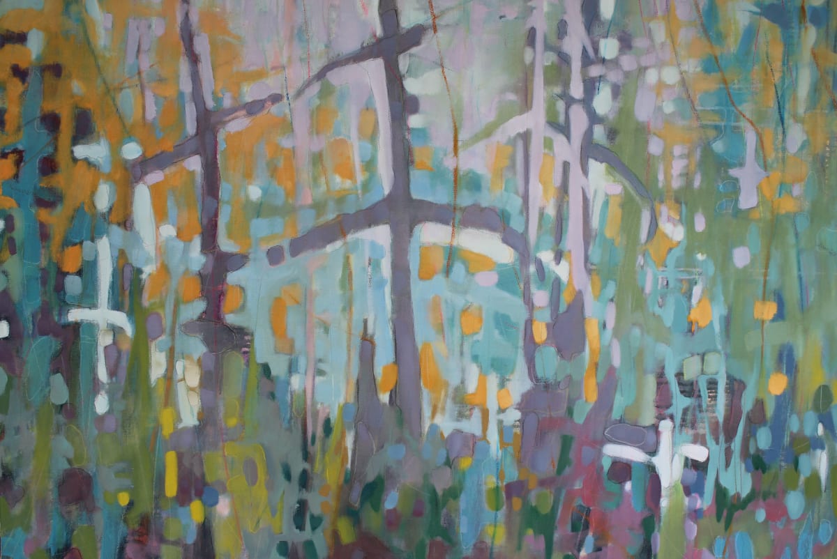 By Your Side by Janis Gosbee  Image: This work was accepted into the 2023 Sooke Fine Art Show.