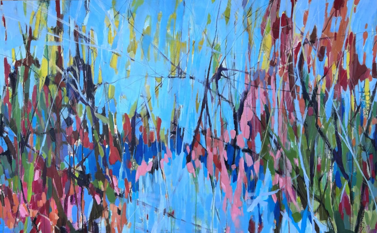 Union - Triptych 1/3 (w. metal gallery frames) by Janis Gosbee, Image 1.