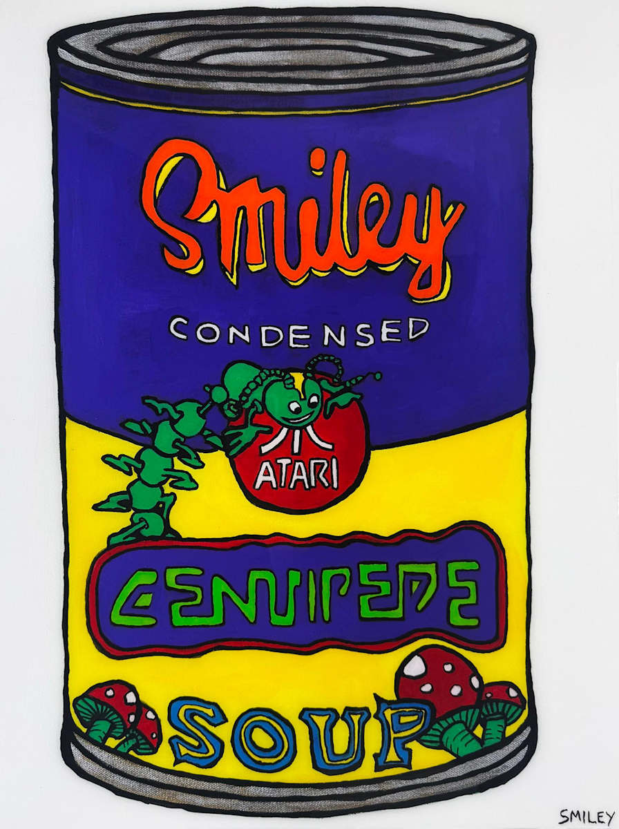 Centipede Smiley Soup by Matt Smiley 