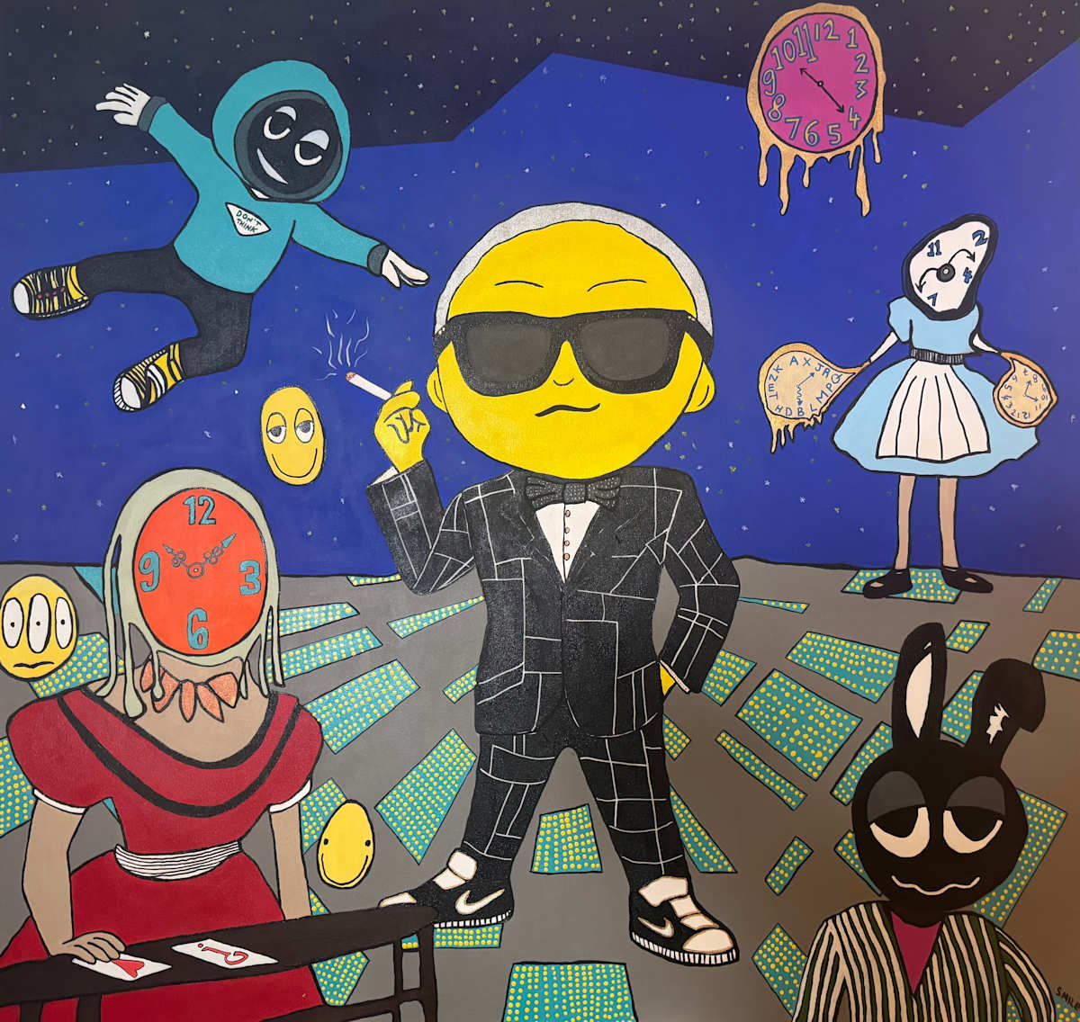 Characters in Time by Matt Smiley 