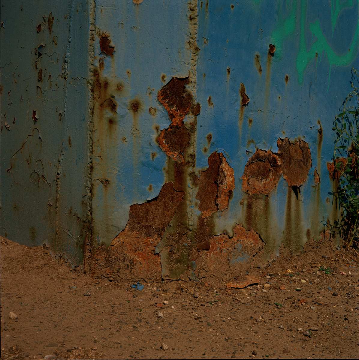 Blue Wall, Hamilton by Hugh Martin  Image: Limited editions available in three sizes