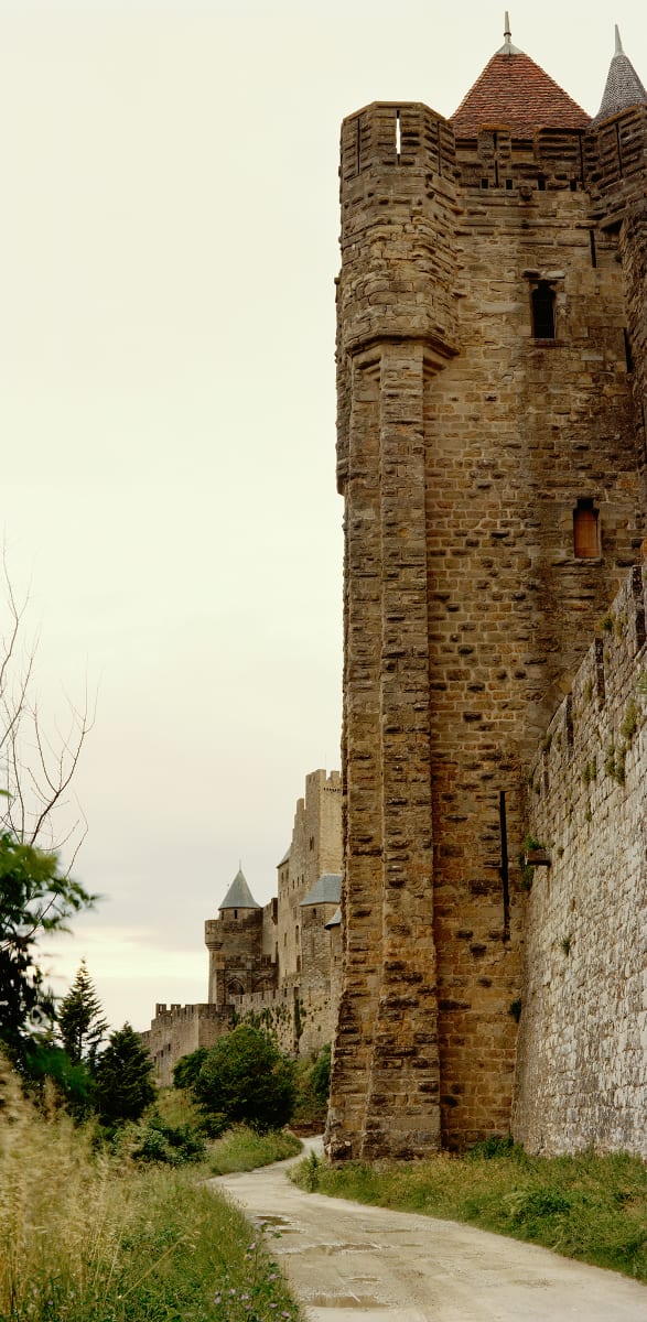 Cité de Carcassonne, France by Hugh Martin  Image: Limited editions available in two sizes