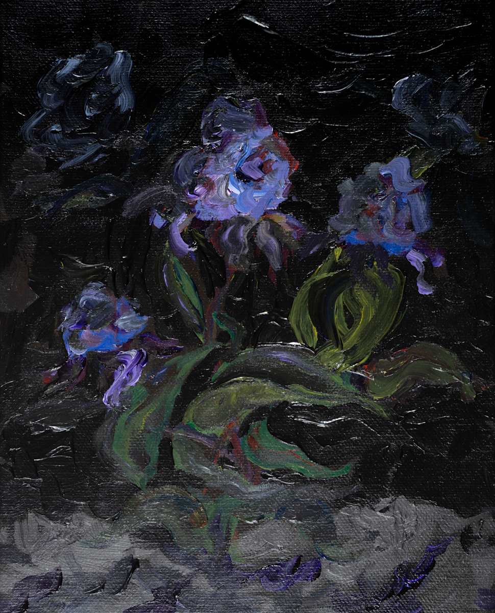 Isolation IV by Hugh Martin  Image: Acrylic Painting on Canvas, 10 x 8 Inches