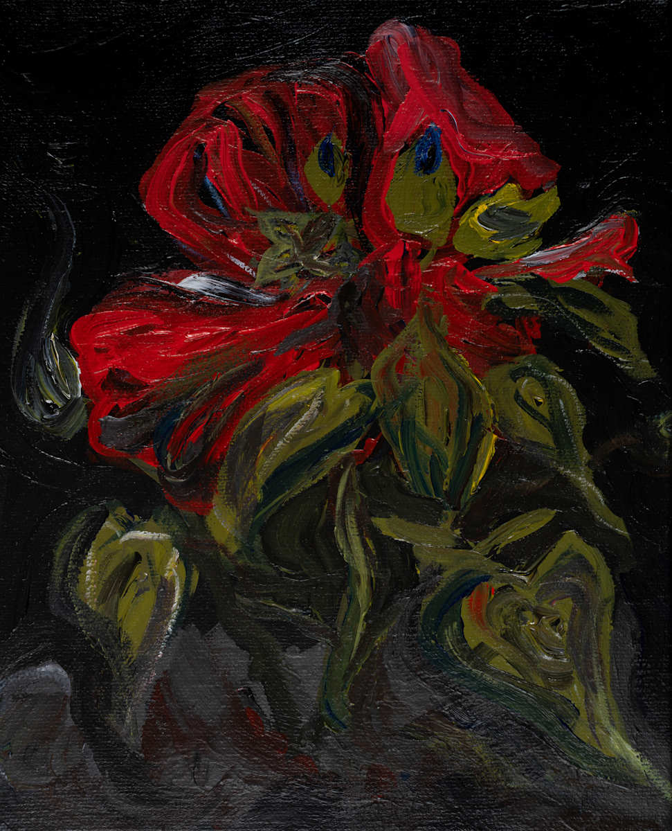 Isolation VI by Hugh Martin  Image: Acrylic Painting on Canvas, 10 x 8 inch