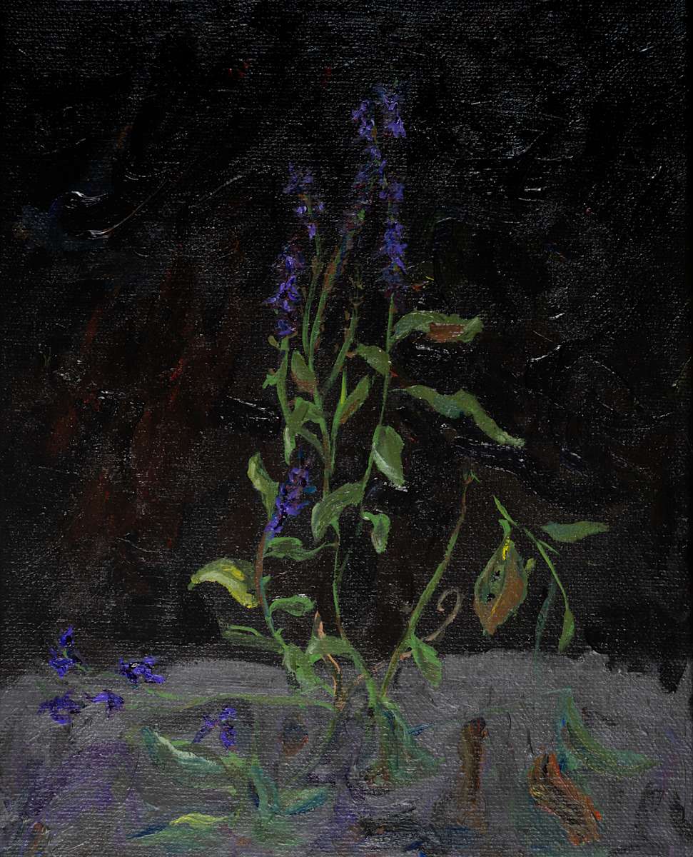 Isolation VII by Hugh Martin  Image: Acrylic Painting on Canvas, 10 x 8 inch