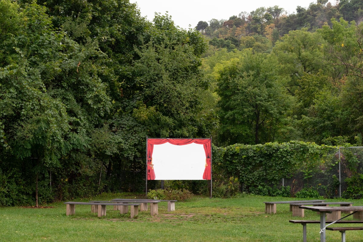 Outdoor Theatre, Hamilton by Hugh Martin  Image: Limited editions available in three sizes