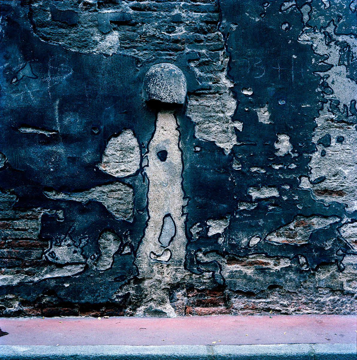 Transfigured Wall, Toulouse by Hugh Martin  Image: Limited editions in three sizes