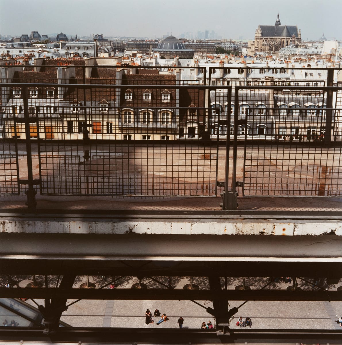 View From Pompidou, Paris by Hugh Martin  Image: Limited editions available in three sizes