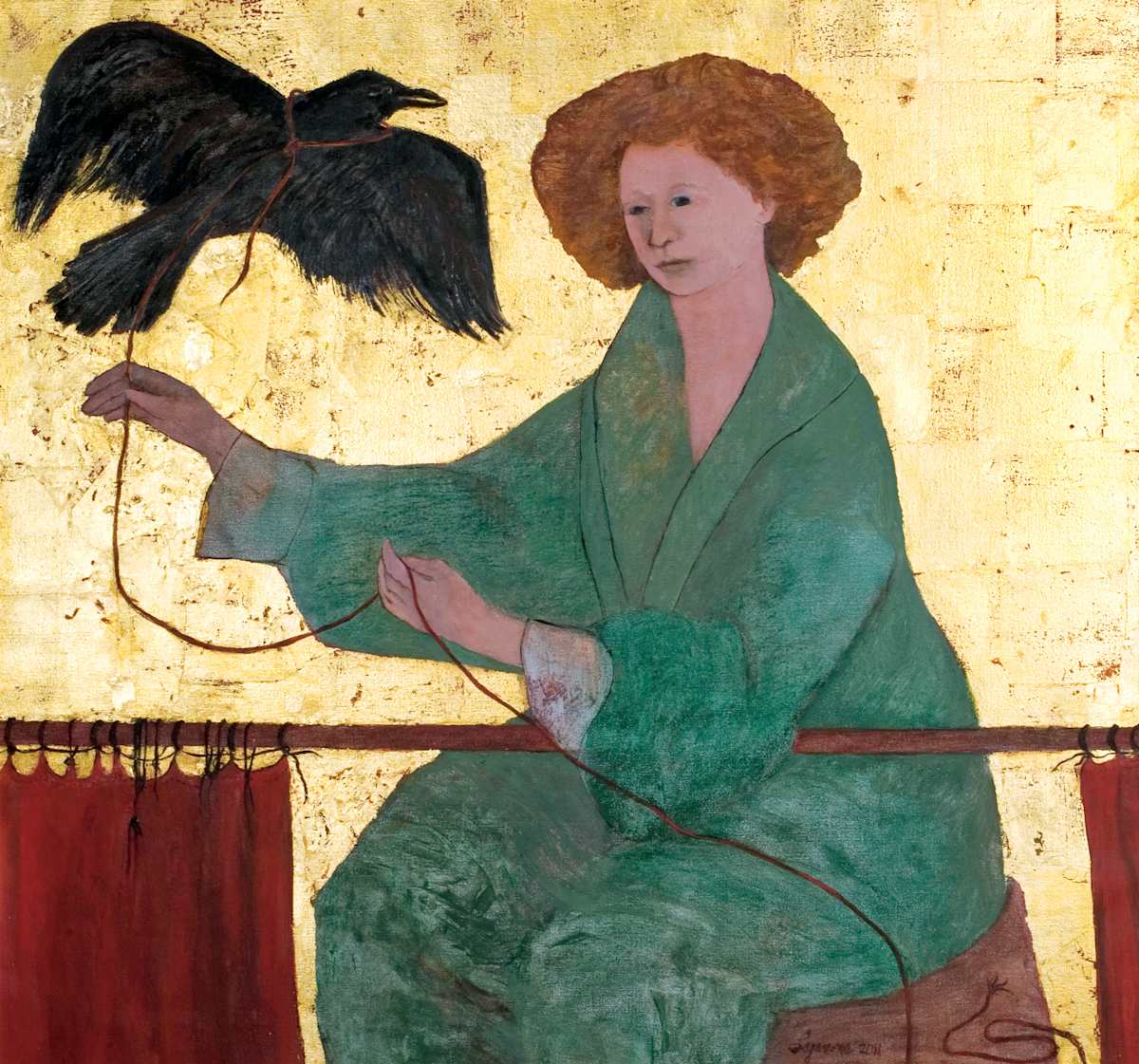 Raven on a String by Lyanne Malamed, Image 3.