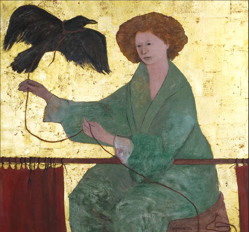 Raven on a String by Lyanne Malamed, Image 1.