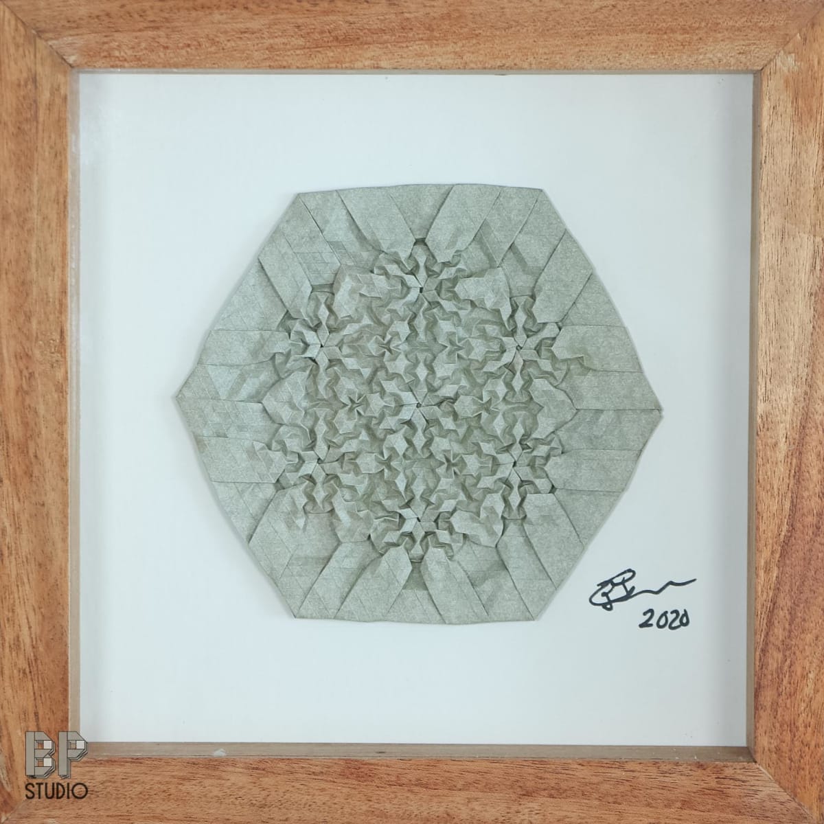 Ridged Molecule Study by Benjamin Parker, Image 2.
