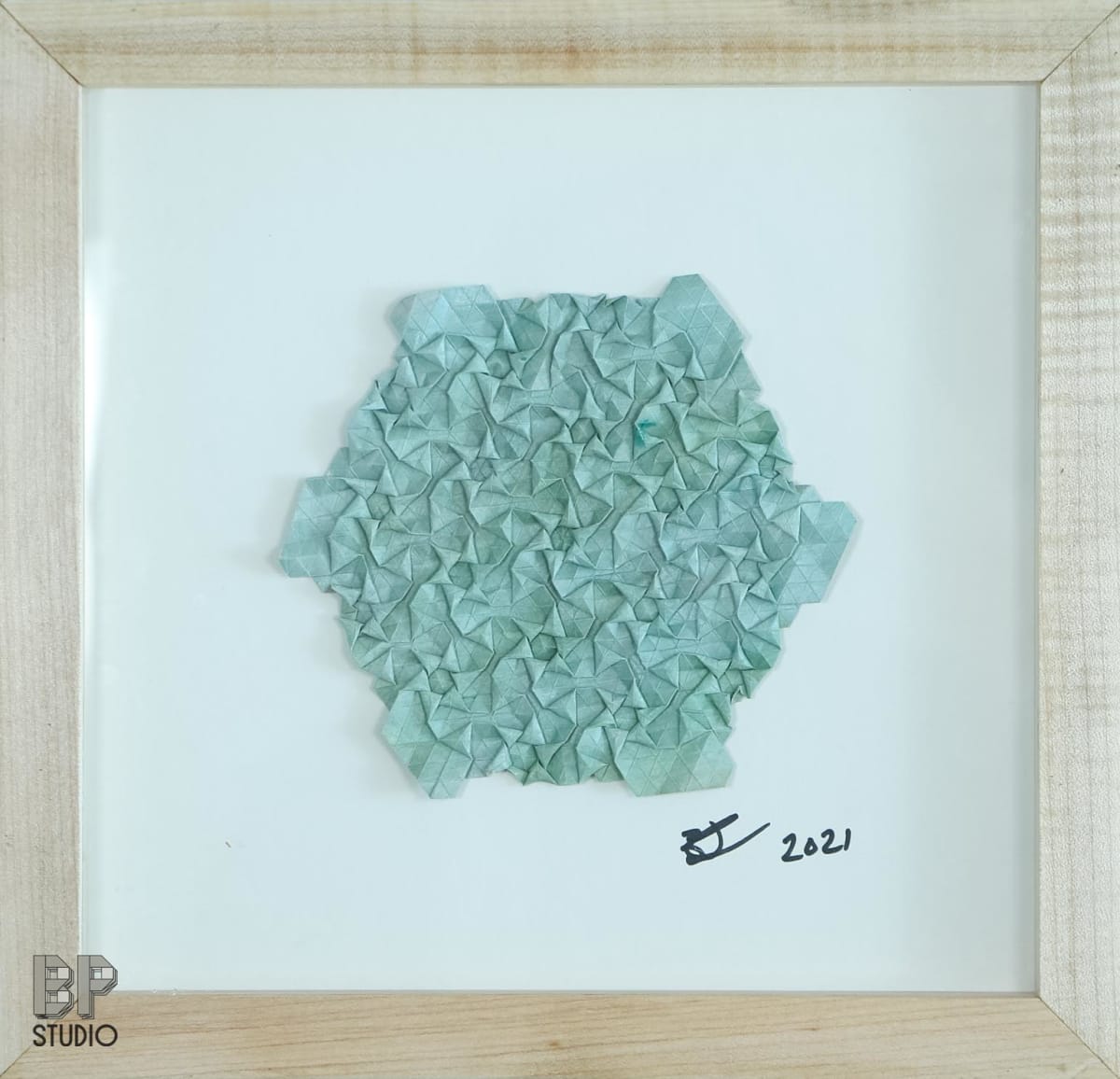 Green Tendril Molecule by Benjamin Parker, Image 2.