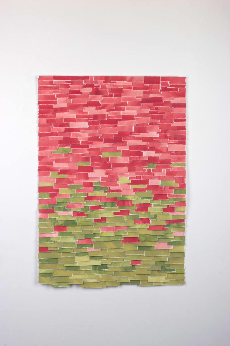Untitled Pink and Green by Karla Nixon  Image: Untitled Pink and Green