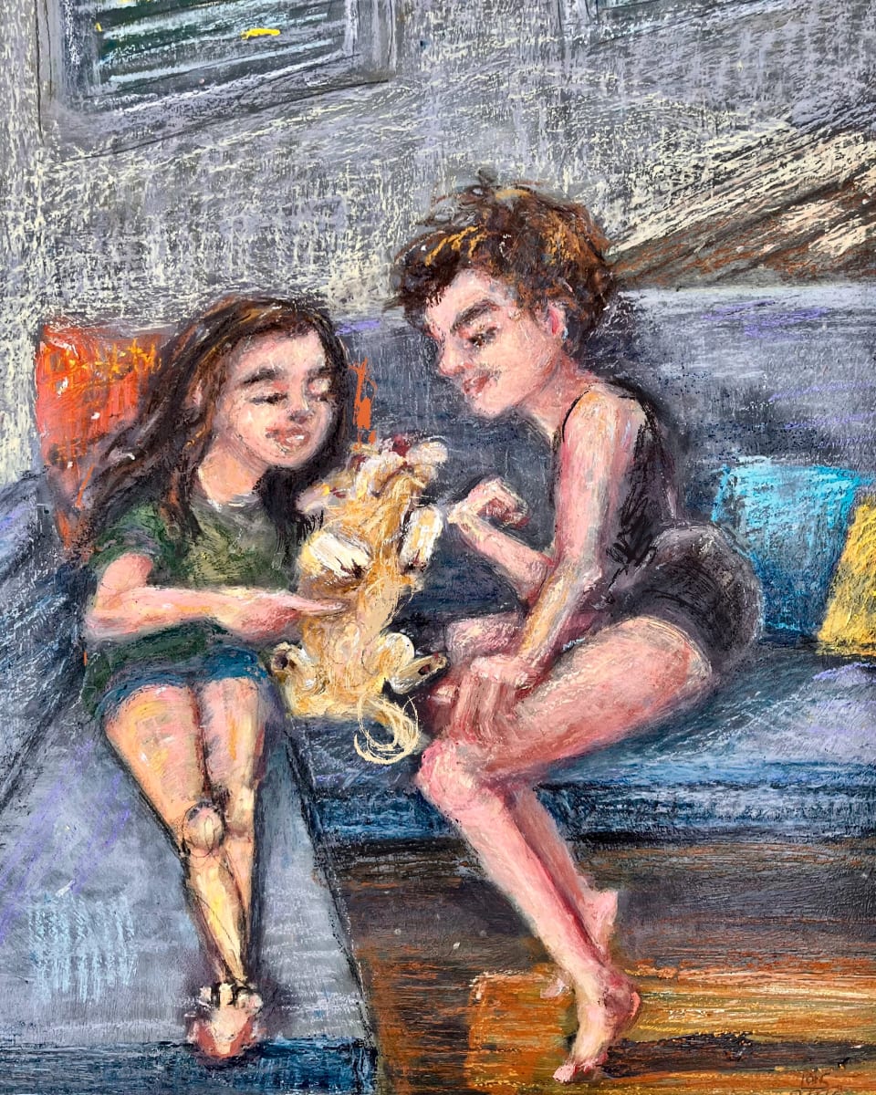 Tickling the Dog by Lois Keller 