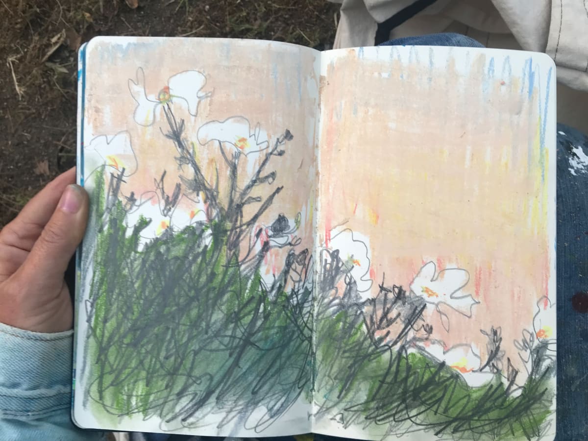 Sketchbook by Lois Keller 