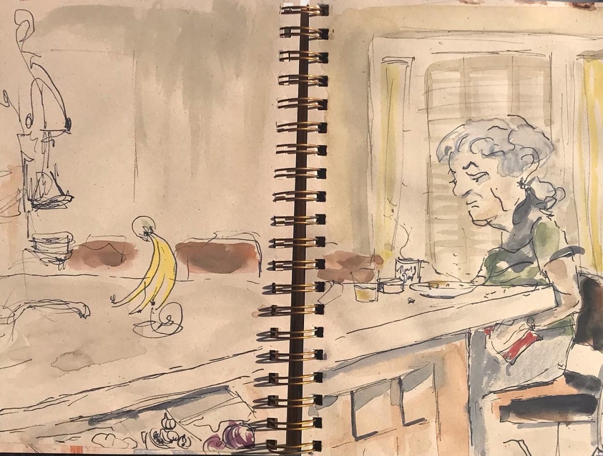 Beverly's breakfast by Lois Keller 