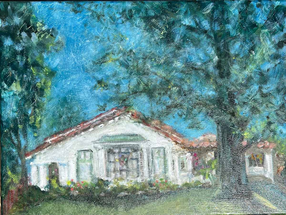 4140 Kraft Avenue by Lois Keller  Image: A portrait of our old house for Ivy