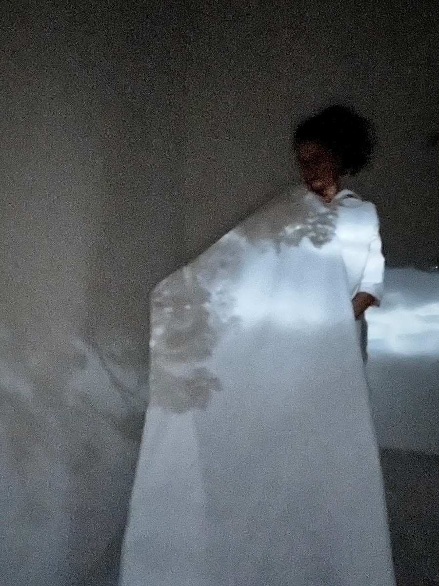 Ephemeris by Lois Keller  Image: Interactive natural light installation, made with black plastic, pin holes, window, and sunlight.  Orquevaux, France 2024
nstallation 
