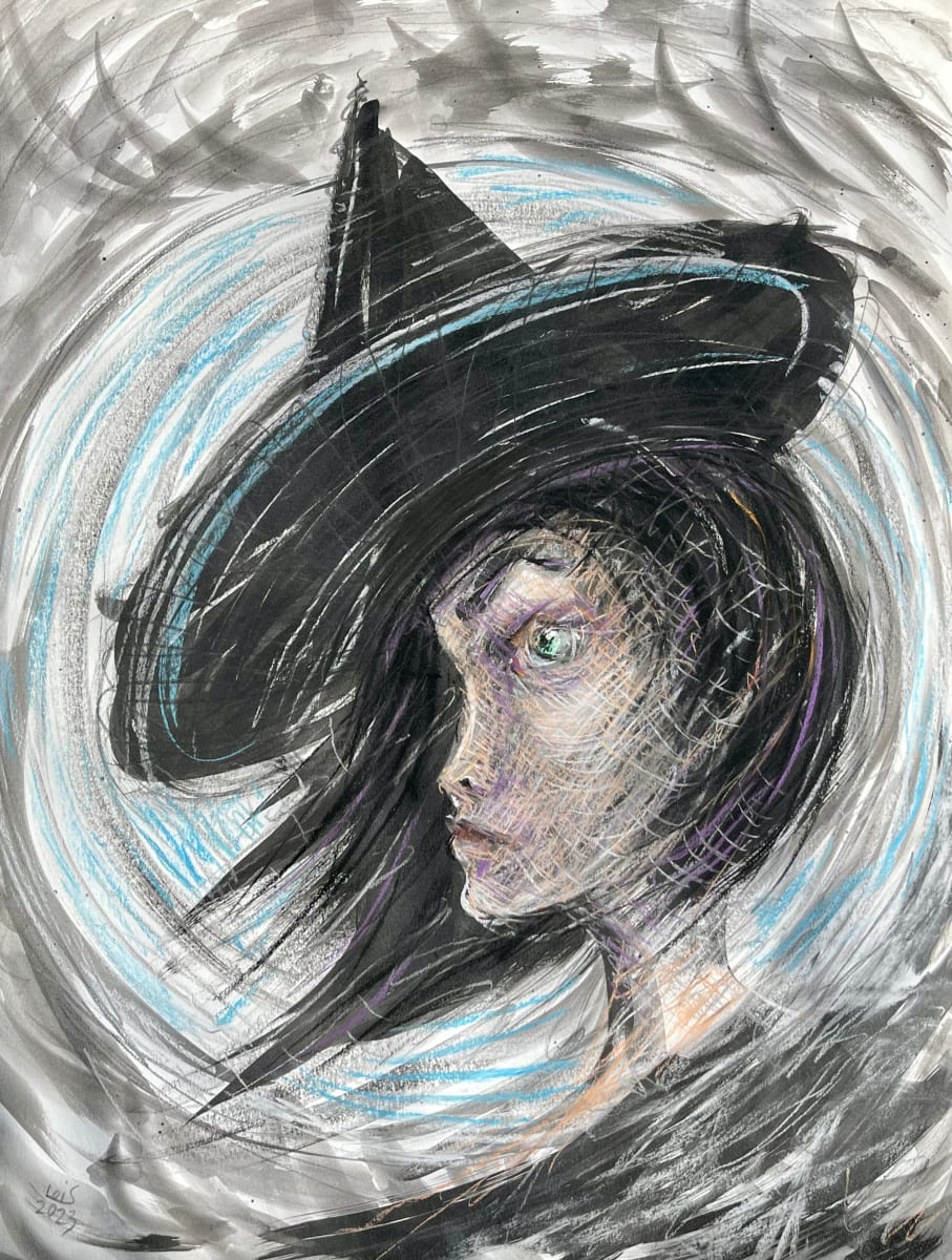 The Eye of the Storm by Lois Keller  Image: Energized by the light of the blue moon the eye of this storm is steadfast against the gale. 