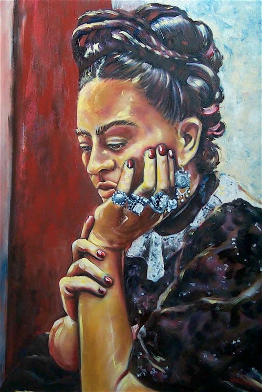 Frida Kahlo by Lois Keller 