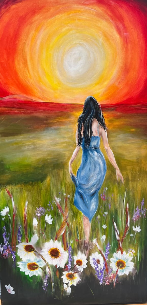 Antheia, Goddess of Gardens by Linda Cannup 