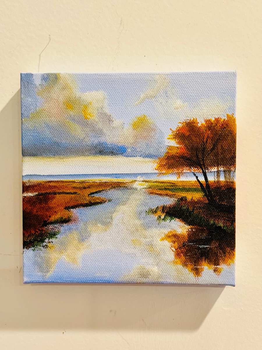 Coastal serenity by Linda Cannup 