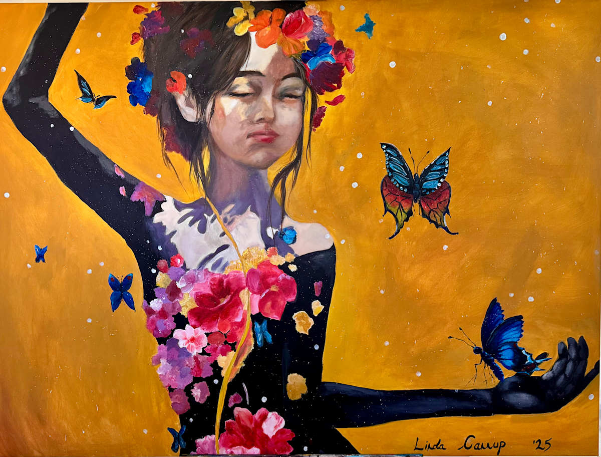Butterfly Confetti by Linda Cannup 
