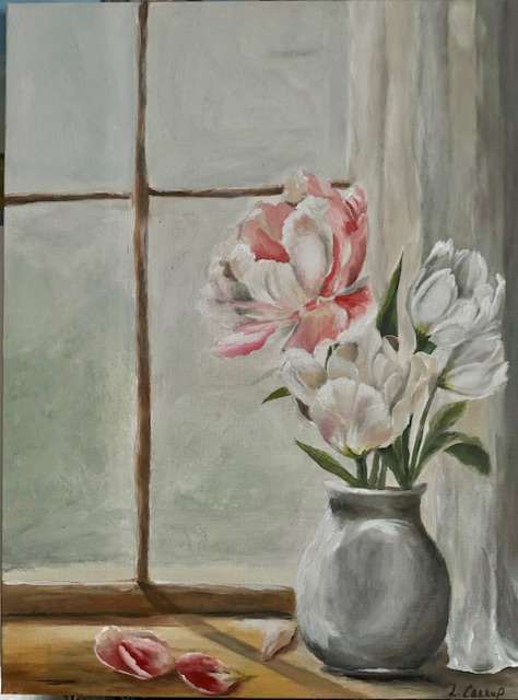 Whispers in the window by Linda Cannup 