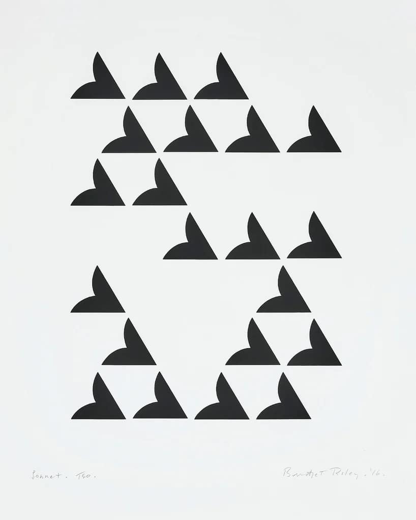 Sonnet by Bridget Riley, Image 1.