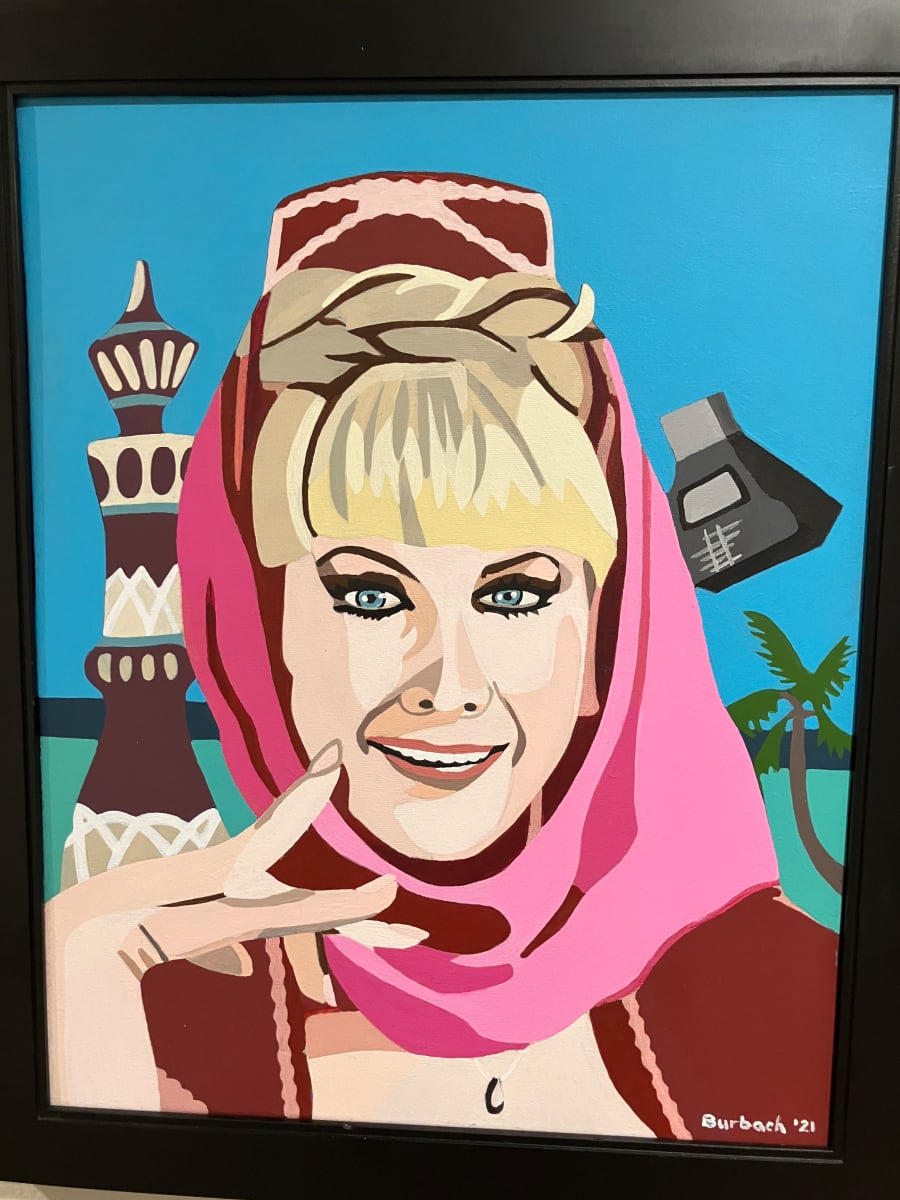 Barbara Eden by Chris Burbach 