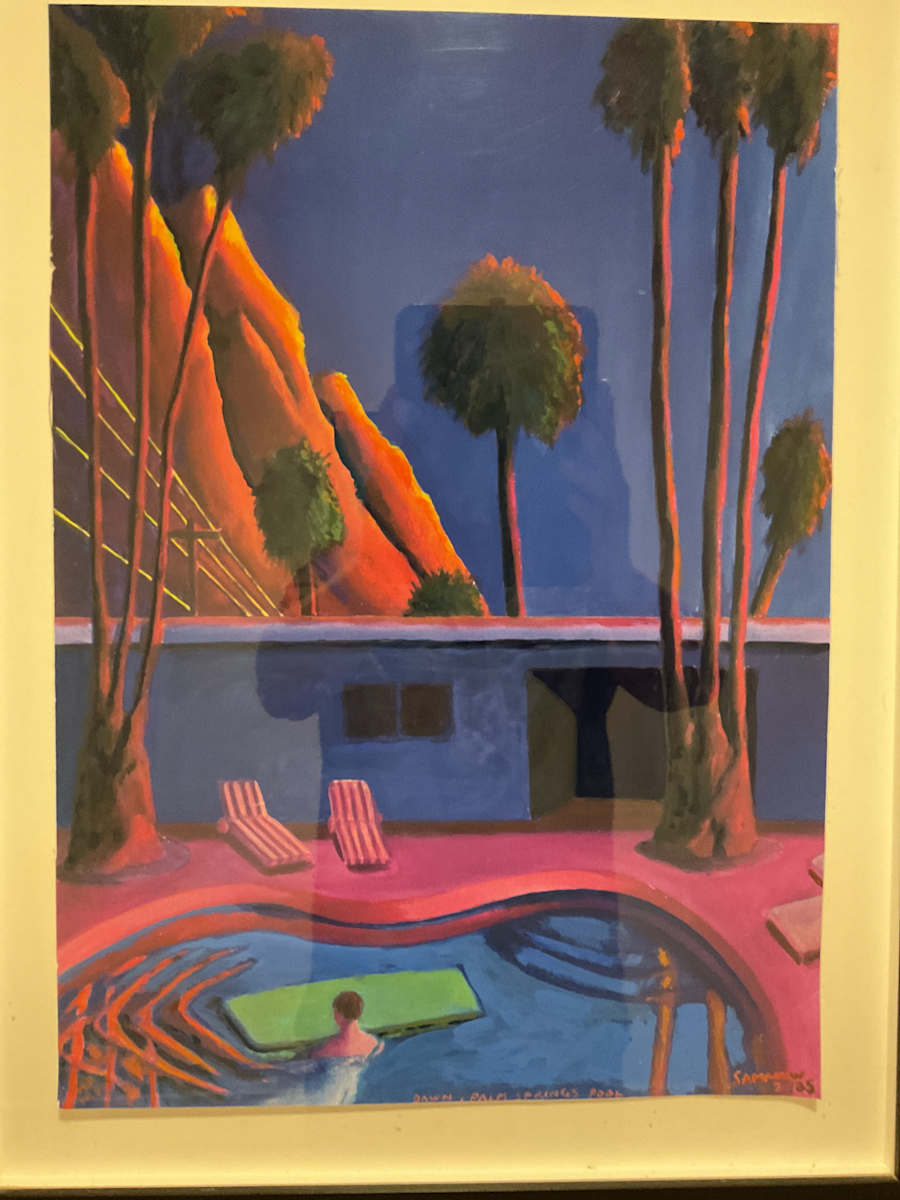Dawn on Palm Springs by Daniel Samakow 